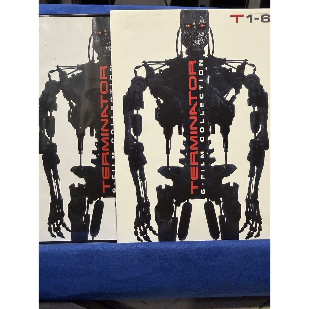The Terminator: 6-Film Collection (DVD, 2020, 3-Disc Box Set with Slipcover)
